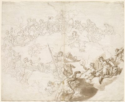 The Triumph of Virtue and Divine Wisdom by Livio Retti