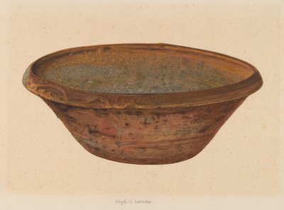 Bowl by Lloyd Charles Lemcke