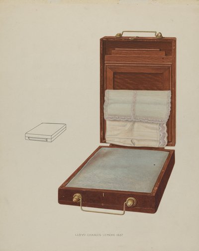 Pillow Sham Holder by Lloyd Charles Lemcke