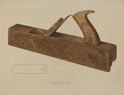 Rabbet Plane by Lloyd Charles Lemcke
