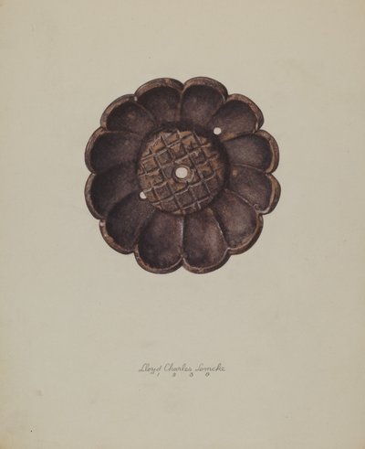 Rosette, 1938 by Lloyd Charles Lemcke