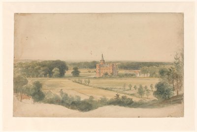 Castle Moyland near Kleve by Lodewijk Johannes Kleijn
