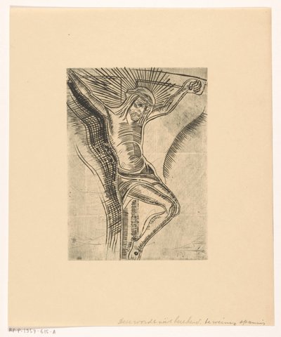 Christ on the Cross by Lodewijk Schelfhout