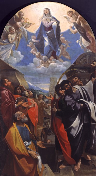 The Assumption of the Virgin, c.1586-1587 by Lodovico Carracci