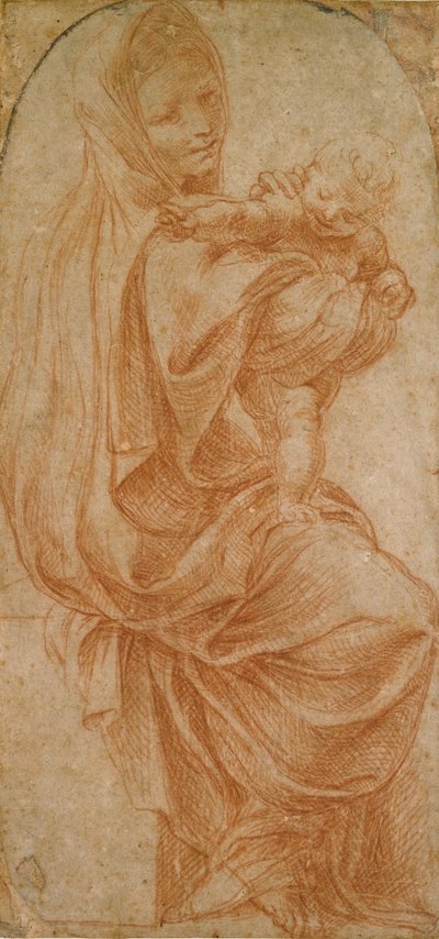 The Virgin and Child by Lodovico Carracci