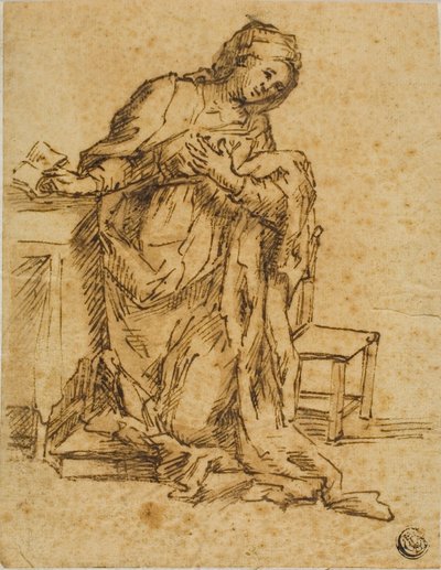 Virgin Annunciate by Lodovico Carracci