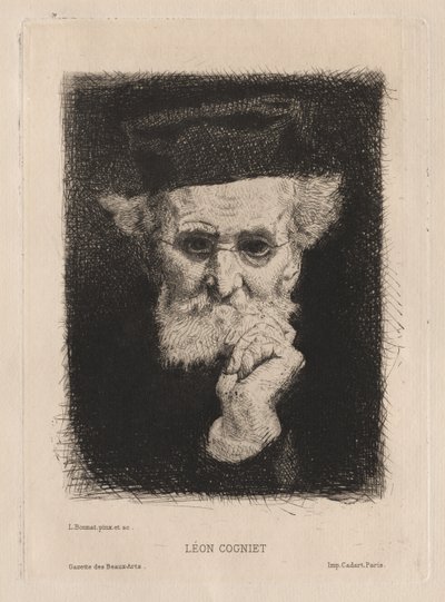 Léon Cogniet by Léon Bonnat