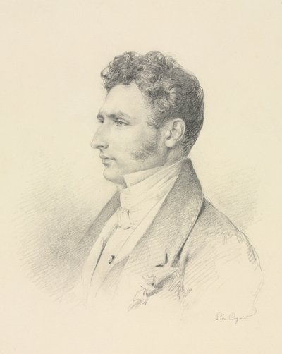 Portrait of a Gentleman by Léon Cogniet