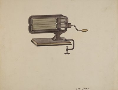 Fluting Iron by Lon Cronk