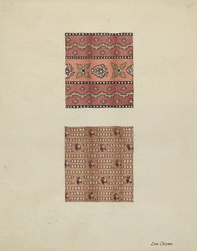 Printed Cotton by Lon Cronk