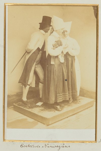 Norwegian Costumes (No. 5) by Léon and Lévy