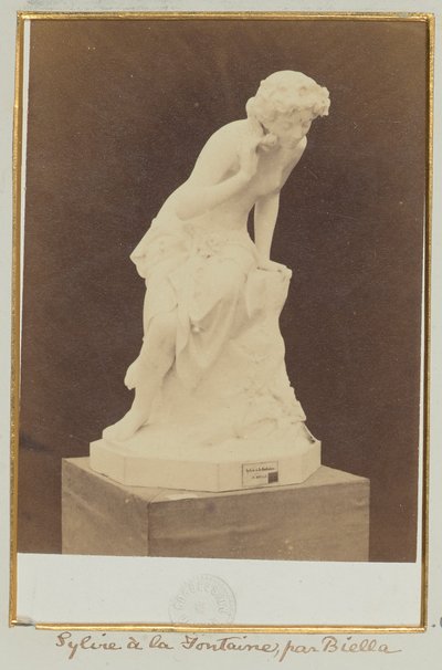 Sylvie at the Fountain, by Biella by Léon and Lévy