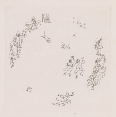 Revelers by Léonce Justin Alexandre Petit