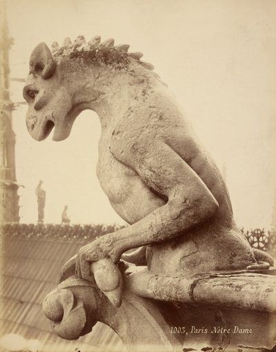 Paris, Notre-Dame by Léopold Louis Mercier