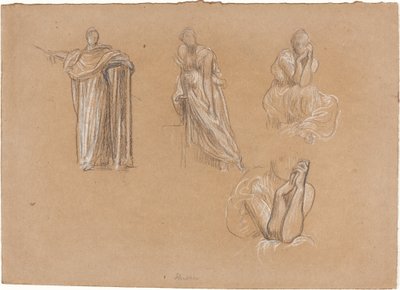 Figure Studies by Lord Leighton Frederic