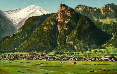 Oberammergau, Bavaria, Germany by Lorenz Fränzl