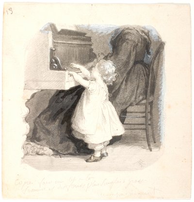 The Accompaniment by Lorenz Frølich