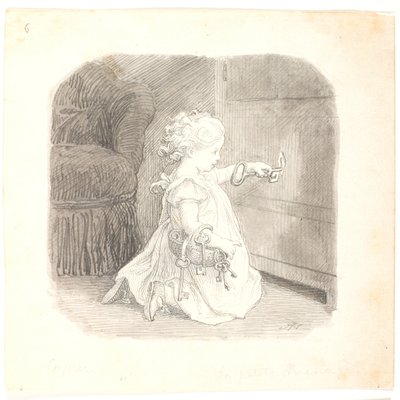 The Little Housewife by Lorenz Frølich