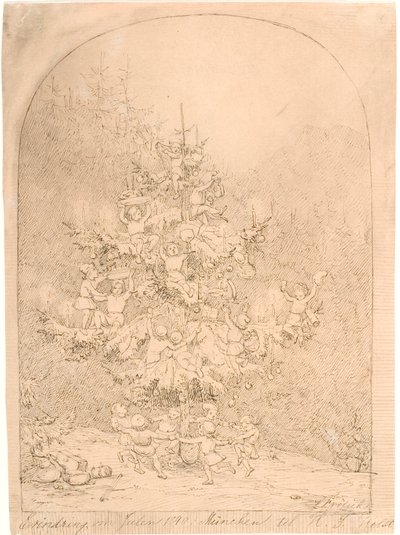 Christmas Tree by Lorenz Frølich
