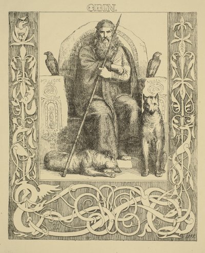 Odin by Lorenz Frølich