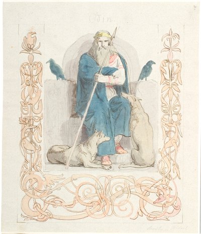 Odin by Lorenz Frølich