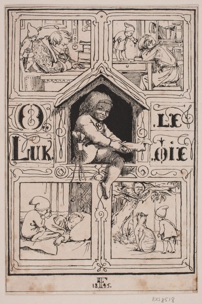 Ole Lukøje by Lorenz Frølich