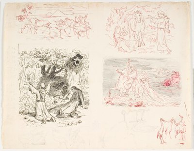 Six drafts for The Marsh King