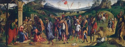 Adoration of the Magi by Lorenzo Costa