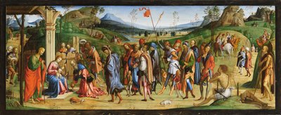 Adoration of the Magi by Lorenzo Costa