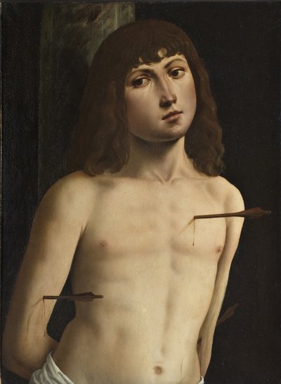 Saint Sebastian by Lorenzo Costa
