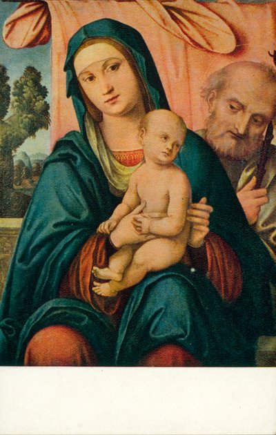 The Holy Family by Lorenzo Costa