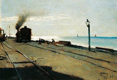 Train by Lorenzo Delleani