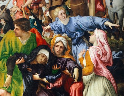 Crucifixion by Lorenzo Lotto