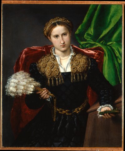 Portrait of Laura da Pola by Lorenzo Lotto