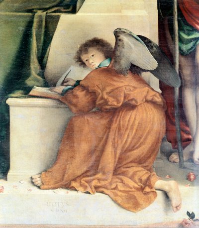 San Bernardino Altarpiece by Lorenzo Lotto