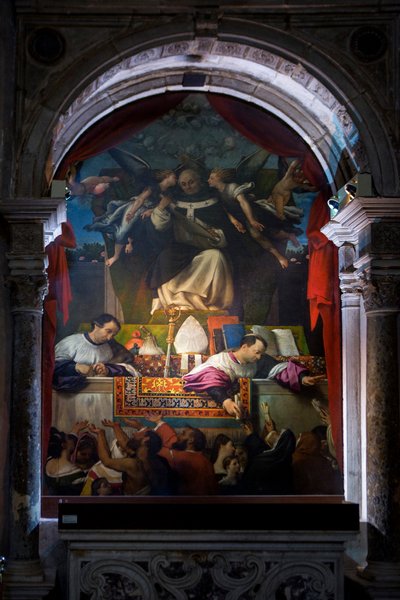St. Antonino Donation by Lorenzo Lotto
