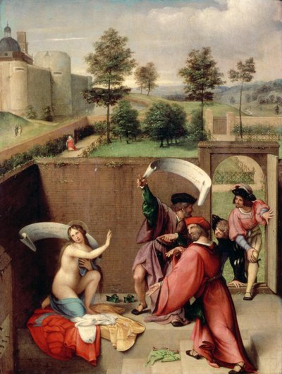 Susanna and the Elders by Lorenzo Lotto
