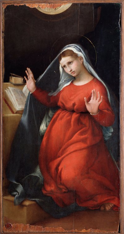Virgin of Annunciation by Lorenzo Lotto