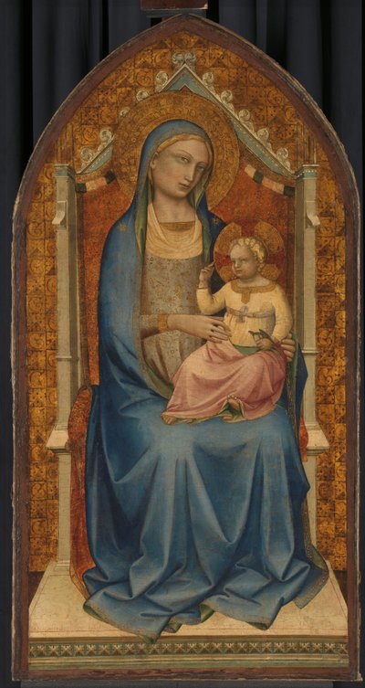 Virgin and Child by Lorenzo Monaco (school of)