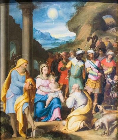 The Adoration of the Magi by Lorenzo Sabbatini