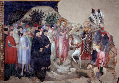 St John the Baptist preaching by Lorenzo Salimbeni