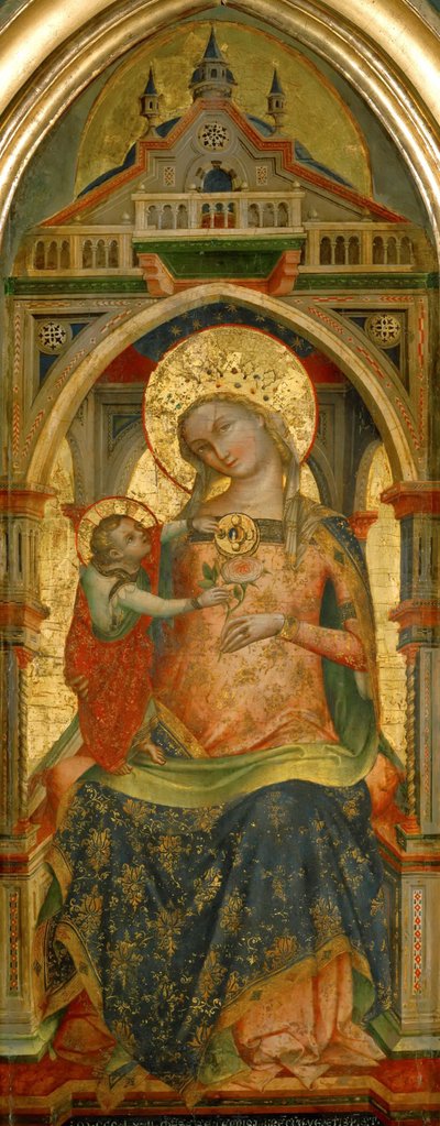 Madonna and Child, 1372 by Lorenzo Veneziano