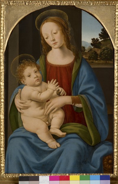 Madonna and Child, 1485-90 by Lorenzo di Credi