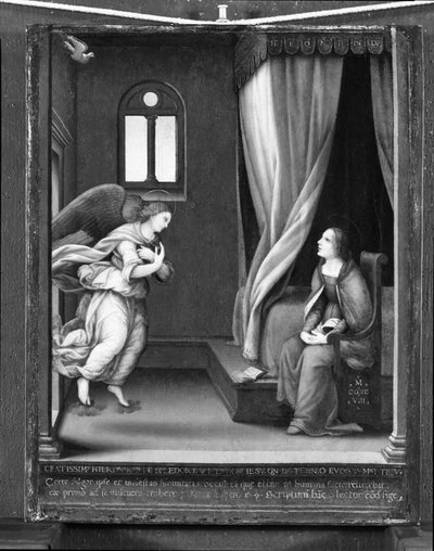 The Annunciation by Lorenzo di Credi