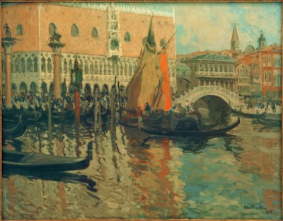 View of Venice by Louis Abel Truchet