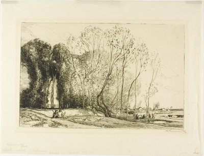 Beautiful Autumn Morning by Louis Auguste Lepère