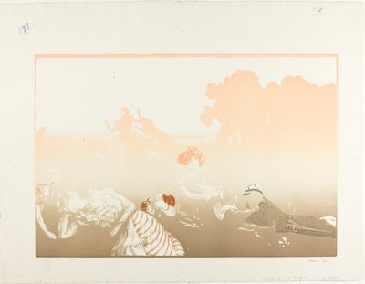 Modern Bucolic by Louis Auguste Lepère
