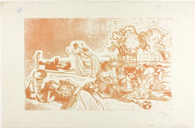 Modern Bucolic by Louis Auguste Lepère