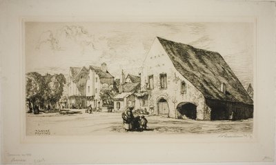 Provins by Louis Auguste Lepère