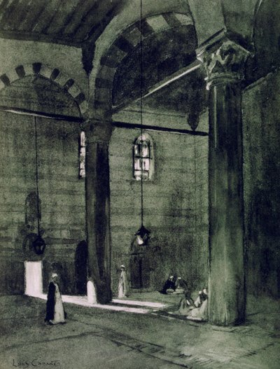 Al-Rifai Mosque, Cairo, Egypt by Louis Cabanes